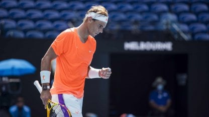 Nadal se metió en cuartos y sigue en carrera por el récord